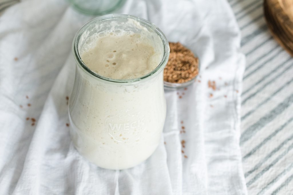 Sourdough Starter In Weck Jar