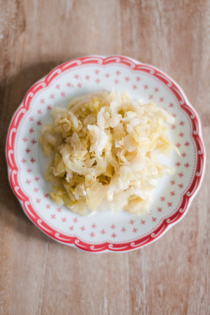 A plate of Sauerkraut used in Sauerkraut Recipes