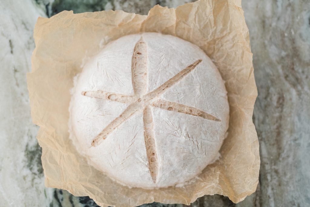 easy sourdough bread scoring patter