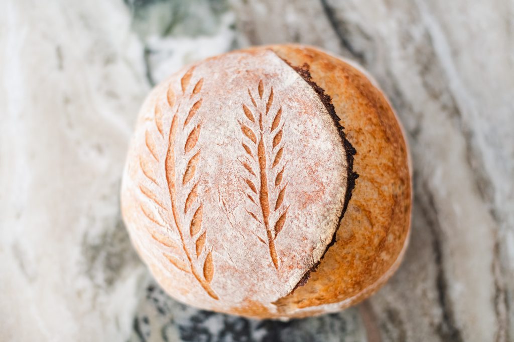 easy sourdough bread scoring patter