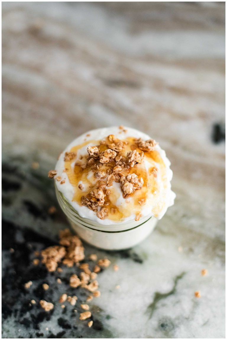 Instant Pot Yogurt With Granola