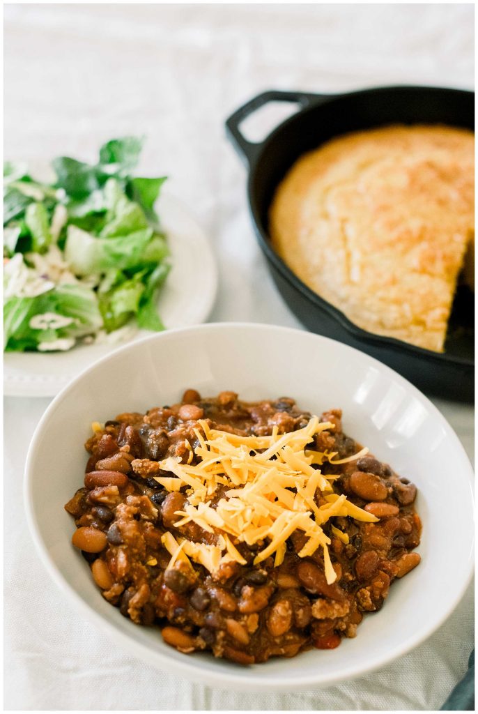 3 Bean Chili Recipe