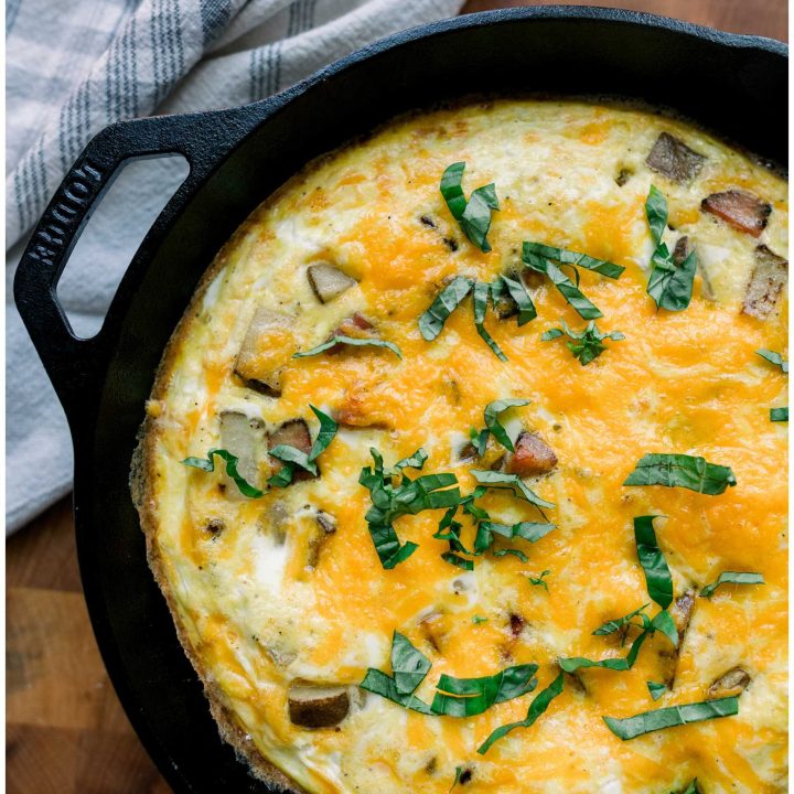 Ham and Potato Frittata