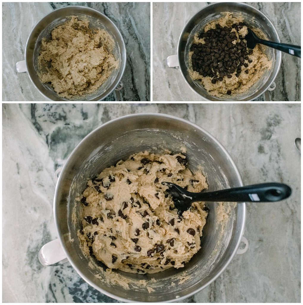 Adding Chocolate Chips To Sourdough Chocolate Chip Cookie Recipe