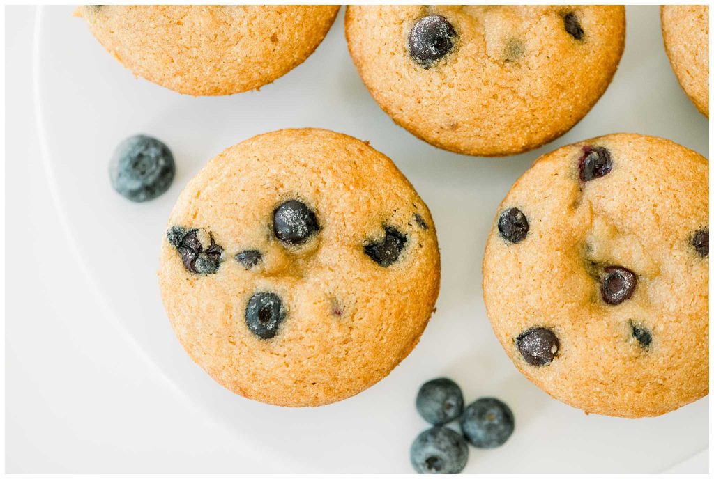 Blueberry Muffins With Fresh Milled Flour