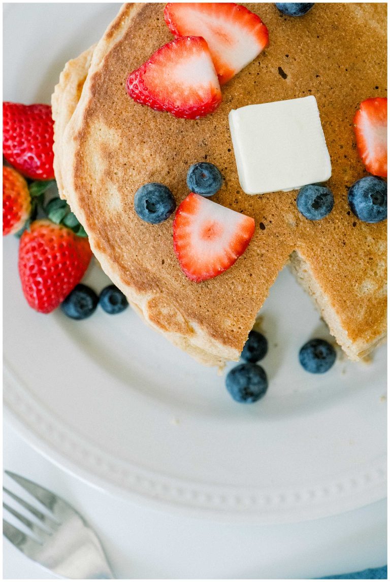 Fresh Milled Flour Pancakes