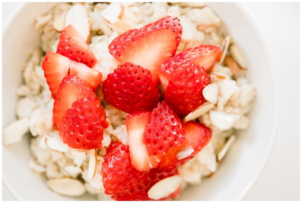 Strawberry Stovetop Oatmeal