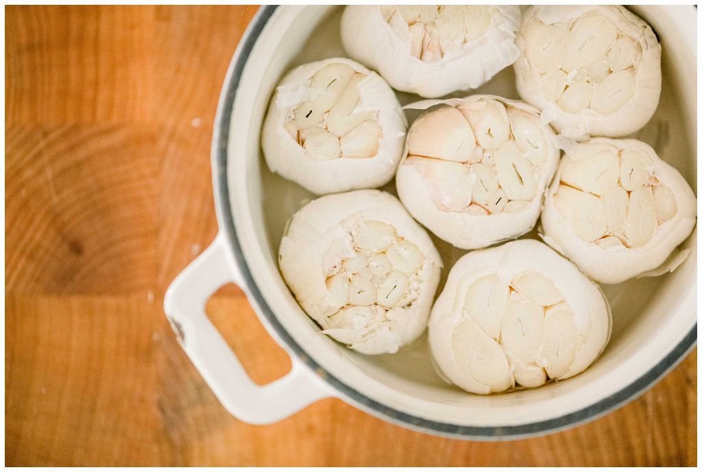 Slow Cooker Roasted Garlic