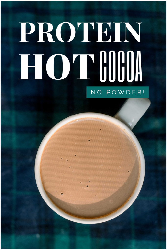 Protein Hot Chocolate Recipe Pinterest Pin