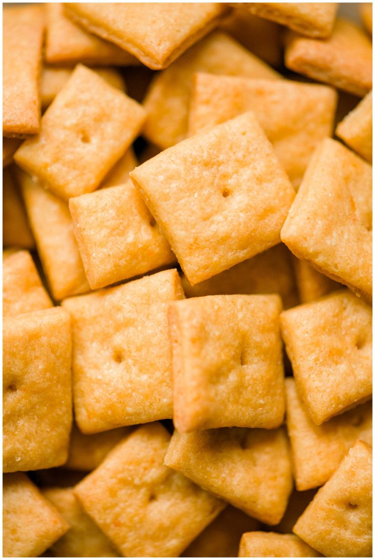 Sourdough Cheese Crackers