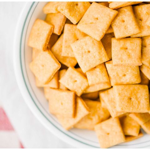 Sourdough Cheese Crackers