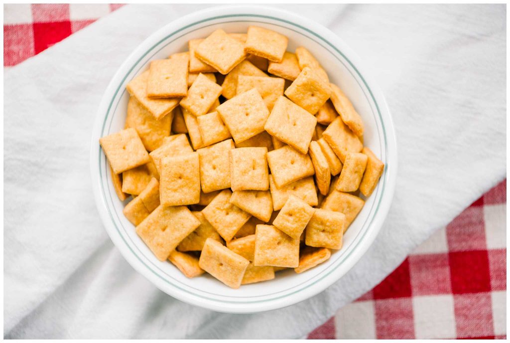 Sourdough Cheese Crackers