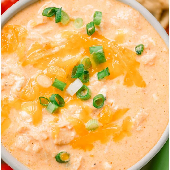 Healthy Buffalo Chicken Dip