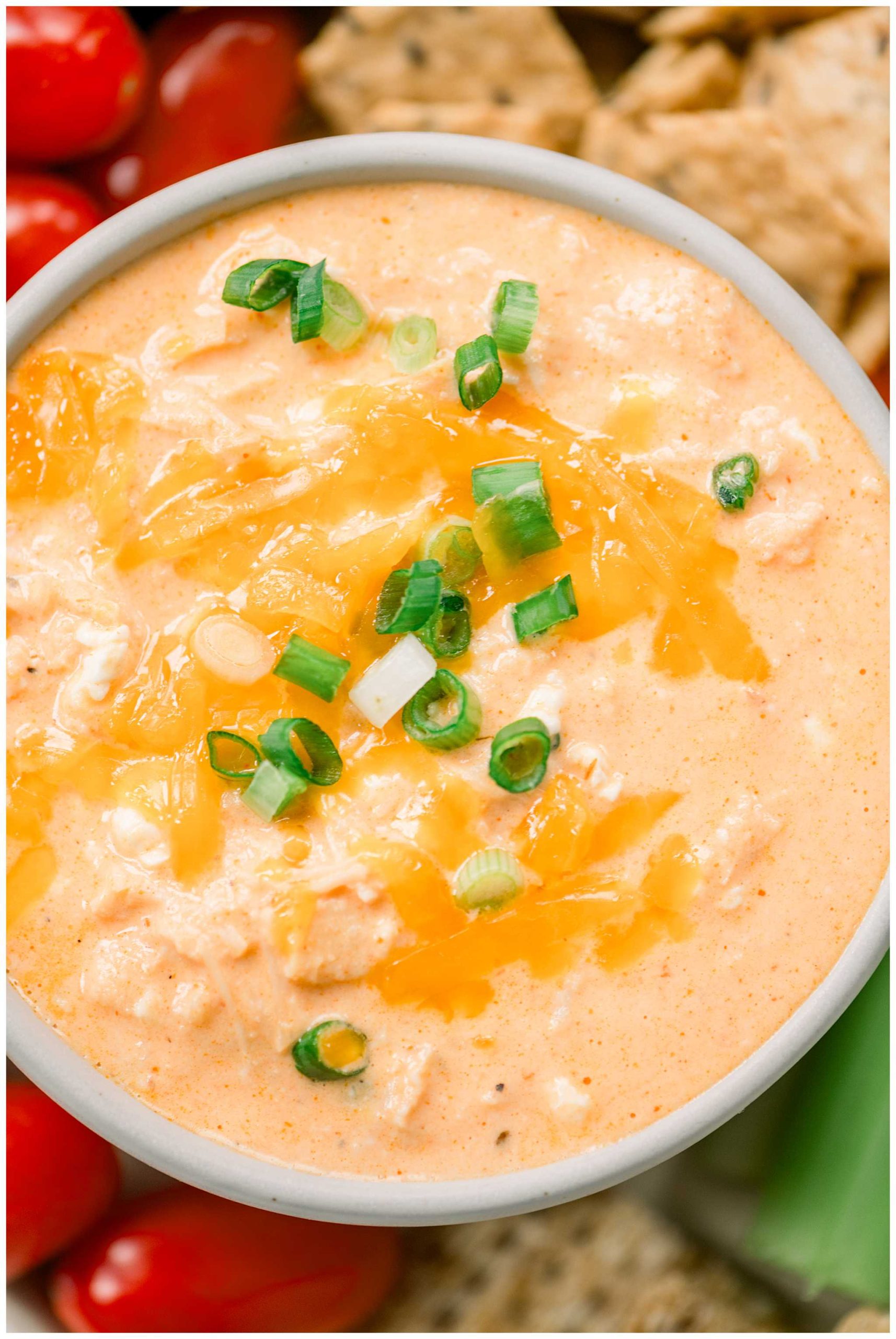 Healthy Buffalo Chicken Dip