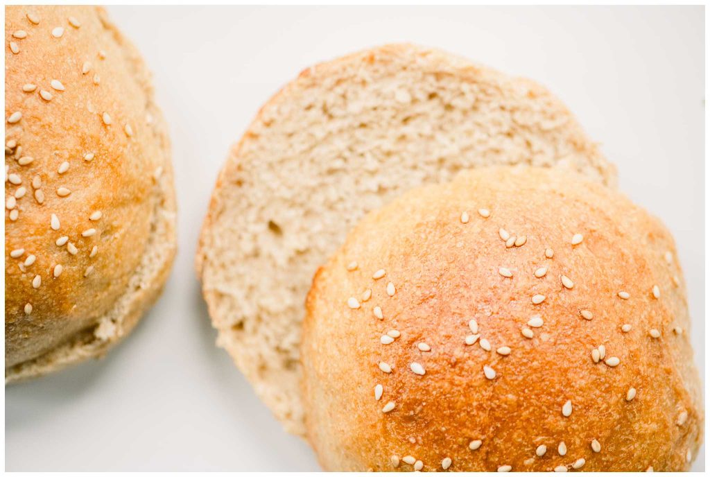 Sourdough Hamburger Buns