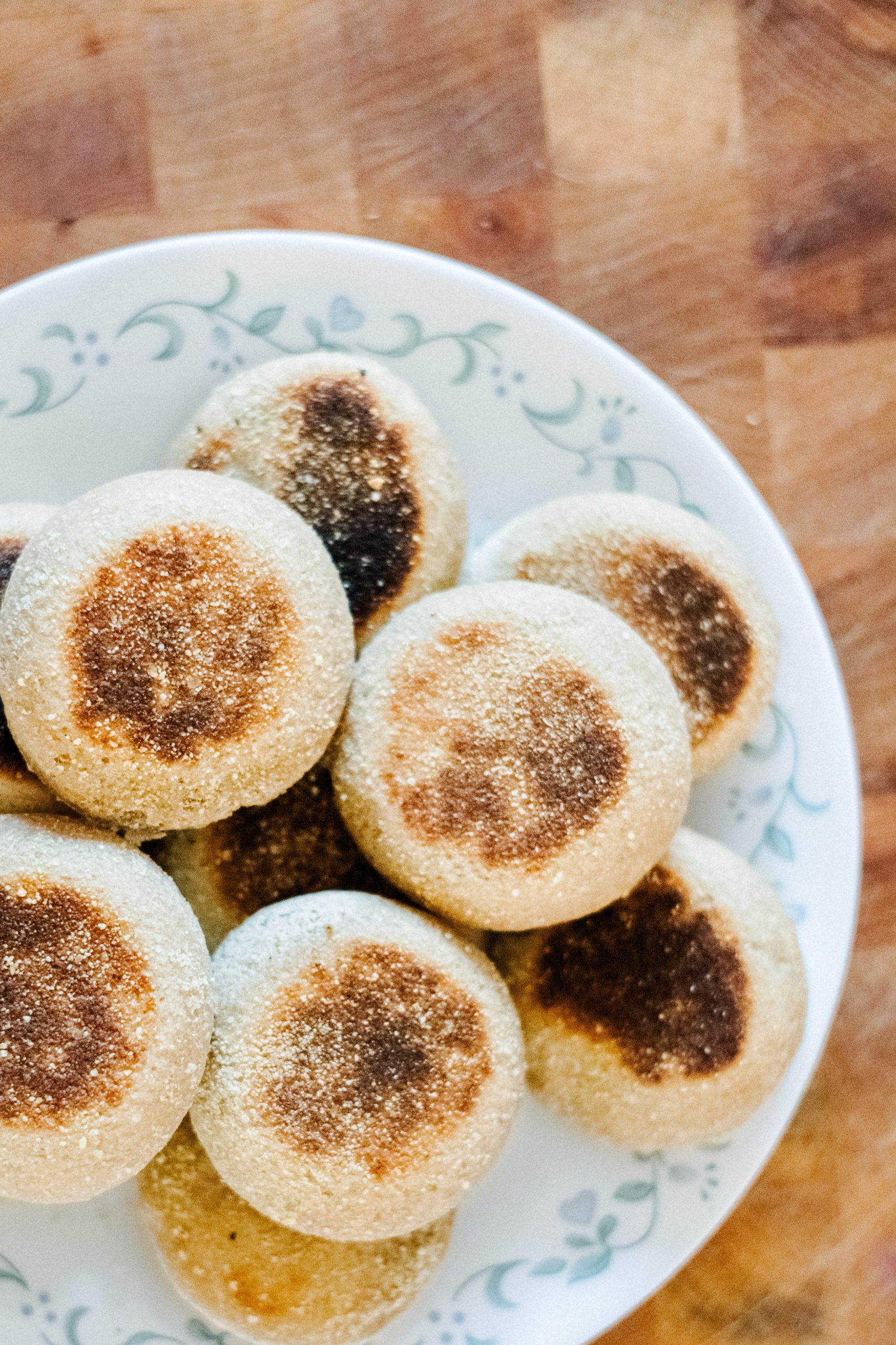 Fresh Milled Flour English Muffins